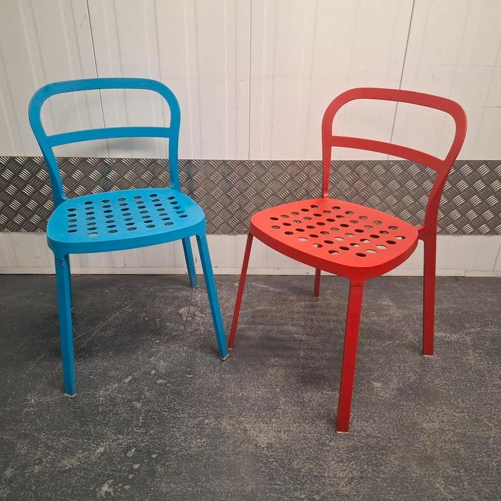 Vintage IKEA REIDAR stoel stoelen eetkamerstoel, Huis en Inrichting, Stoelen, Gebruikt, Metaal, Ophalen