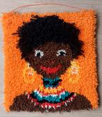 Vintage Retro smyrna wandkleed 70, Ophalen of Verzenden, Huis en Inrichting