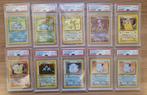 Pokemon PSA 1st edition Dutch 1ste editie Nederlands NL, Ophalen of Verzenden, Zo goed als nieuw, Meerdere kaarten, Foil