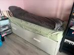 Bed Ikea + mattress, Ophalen, Gebruikt, 90 cm, Eenpersoons