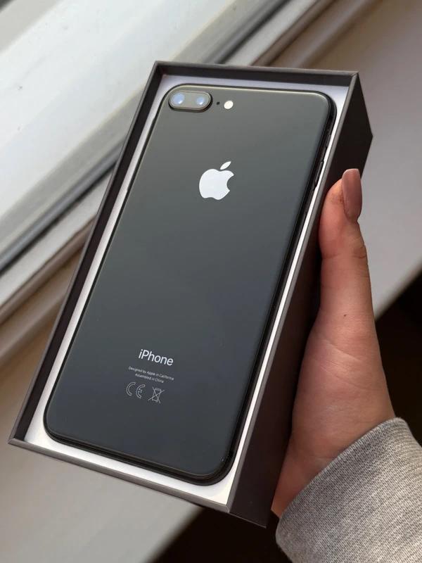 Zwarte iPhone 8 Plus - Goede staat!, Telecommunicatie, Mobiele telefoons | Apple iPhone, Gebruikt, IPhone 8 Plus, Zwart, Ophalen of Verzenden