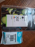 HP 302 originele zwarte/drie-kleuren inktcartridges, 2-pack, Ophalen of Verzenden, Nieuw, HP