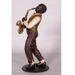 Jazz beeld 95 cm - Saxofoon jazzbeeld, Verzamelen, Beelden en Beeldjes, Ophalen, Nieuw, Dier