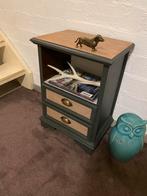 Bijzetkastje met 2 lades Gerestyled, Huis en Inrichting, Kasten | Ladekasten, Minder dan 50 cm, 1 of 2 laden, Gerestyled, Ophalen of Verzenden