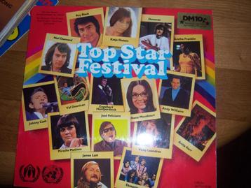 Verzamel LP - Top Star Festival beschikbaar voor biedingen