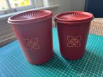 Twee duimdruk voorraadbussen van Tupperware, Ophalen of Verzenden, Gebruikt