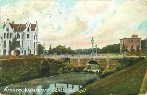 (379-203-045) Arnhem Waterwerk Sonsbeeksingel, Verzamelen, Ansichtkaarten | Nederland, Gelderland, Verzenden