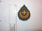 Stoffen embleem wachtmeester Zwitserland, Ophalen of Verzenden, Landmacht, Overige gebieden, Embleem of Badge