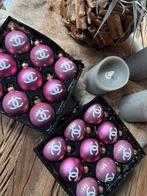 Chanel kerstballen 18 stuks breekbaar, Ophalen of Verzenden, Zo goed als nieuw
