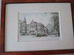 Grafiek Oude Raadhuis van Hillegersberg, Antiek en Kunst, Ophalen of Verzenden