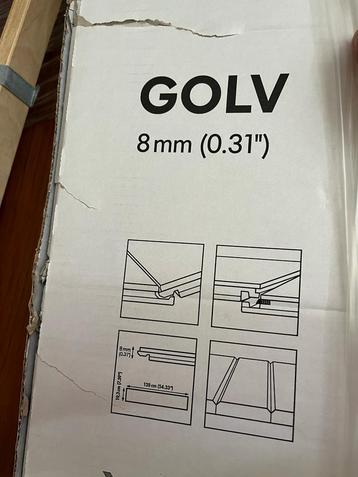 Laminaatvloer - GOLV 8mm beschikbaar voor biedingen