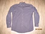 BOSS slimfit diep donkerblauw overhemd maat L, Kleding | Heren, Overhemden, Boss, Blauw, Ophalen of Verzenden, Halswijdte 41/42 (L)