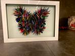3d butterfly artwork, Ophalen of Verzenden