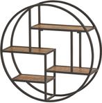 Wandrek Castro Rond 75cm: ACTIE, Huis en Inrichting, Woonaccessoires | Wandplanken en Boekenplanken, Nieuw, Ophalen of Verzenden