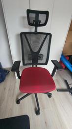 Ergonomische bureaustoel | CARLOW PRO, Ophalen, Gebruikt, Bureaustoel, Rood