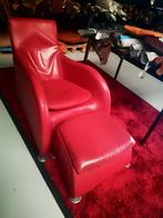 Loge met Hocker, Huis en Inrichting, Fauteuils, Ophalen, Gebruikt, 75 tot 100 cm, 50 tot 75 cm