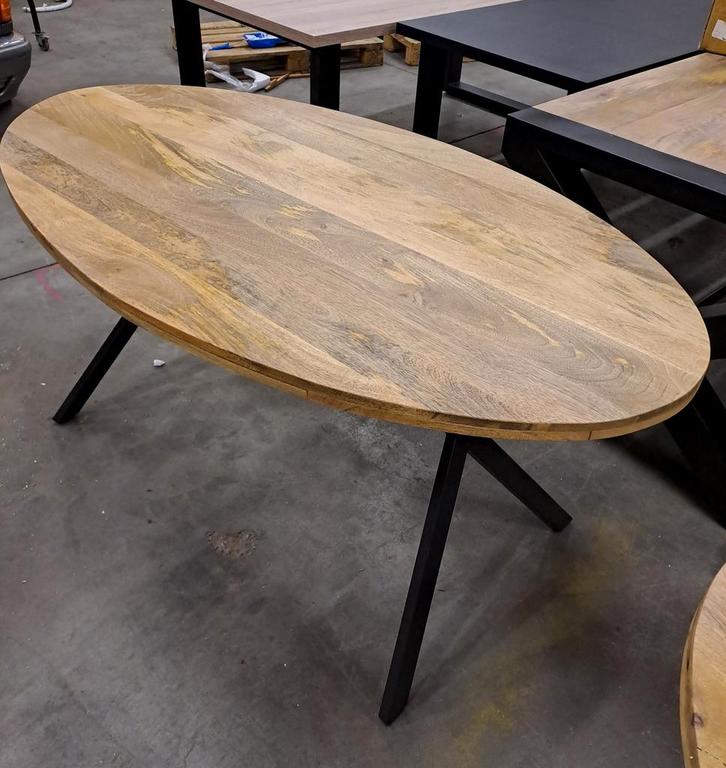 Mooie houten eettafel - 160x90 cm, Huis en Inrichting, Tafels | Eettafels, Ophalen