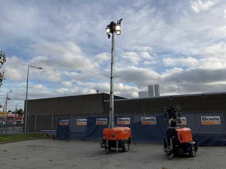 2016 TowerLight VB-9 LED Lichtmast aggregaat aanhangwagen LE, Auto diversen, Aanhangers en Bagagewagens, Gebruikt