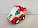 Lego duplo 10860 -mijn eerste raceauto- compleet, Ophalen of Verzenden, Zo goed als nieuw, Duplo