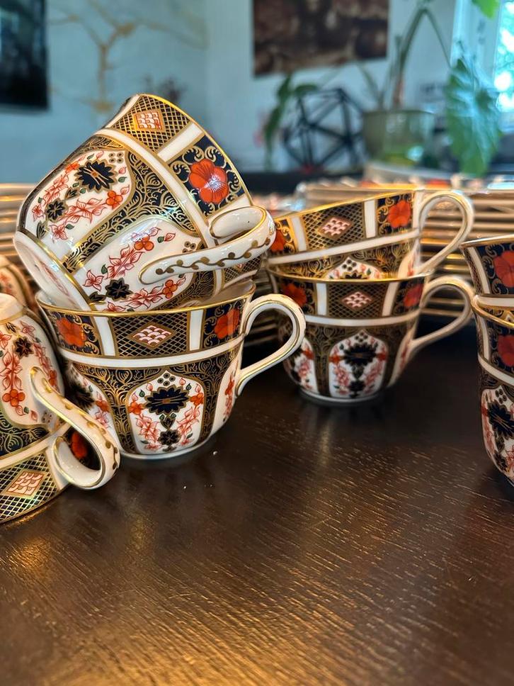 Royal Crown Derby Servies, Antiek en Kunst, Antiek | Servies compleet, Ophalen of Verzenden