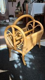 Vintage rotan/bamboe lectuurbak, Huis en Inrichting, Ophalen of Verzenden, Zo goed als nieuw