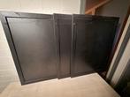 4 Zwarte Krijtborden, Ophalen, Minder dan 50 cm, Gebruikt, 50 tot 75 cm