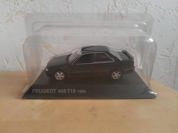 Peugeot 405 T16 1993 Antreciet Norev 1:43 (incl blister), Hobby en Vrije tijd, Modelauto's | 1:43, Zo goed als nieuw, Auto, Norev