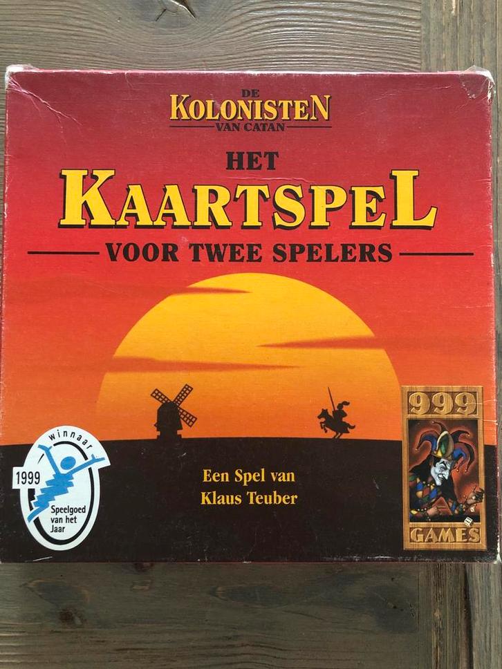 Kolonisten van Catan Kaartspel - 2 Spelers, Hobby en Vrije tijd, Gezelschapsspellen | Kaartspellen, Gebruikt, Een of twee spelers
