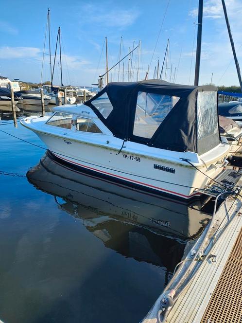Te koop Fjord 21HT, Watersport en Boten, Motorboten en Motorjachten, Gebruikt, Polyester, 6 tot 9 meter, Diesel, Binnenboordmotor