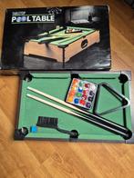 Mini pool tafel z.g.a.n., Ophalen of Verzenden, Zo goed als nieuw, Pooltafel
