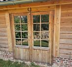 Dubbele volhouten Douglas deuren met beslag, Hout, Ophalen, Minder dan 250 cm, Minder dan 200 cm