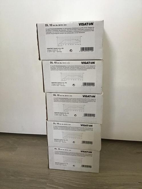 5 stuks Visaton DL10 speaker, Audio, Tv en Foto, Luidsprekers, Nieuw, Overige typen, Minder dan 60 watt, Overige merken, Ophalen of Verzenden