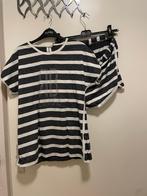 Rebelle shortama maat 44 zwart wit met glittertje, Kleding | Dames, Pyjama's, Rebelle, Verzenden, Zo goed als nieuw, Maat 42/44 (L)