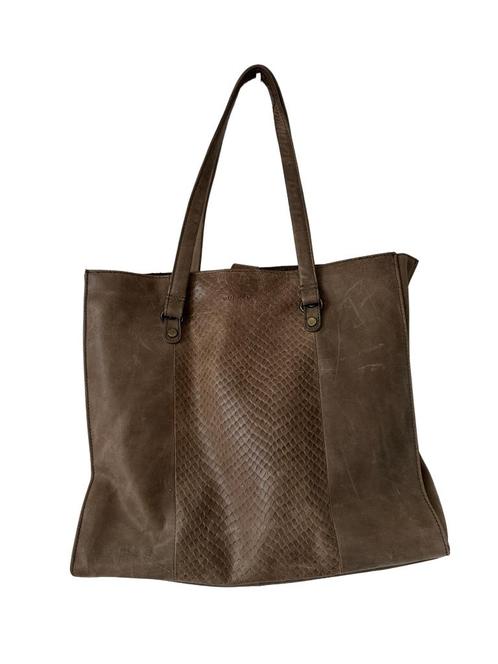 Burkely schoudertas, Sieraden, Tassen en Uiterlijk, Tassen | Schoudertassen, Zo goed als nieuw, Bruin, Ophalen of Verzenden