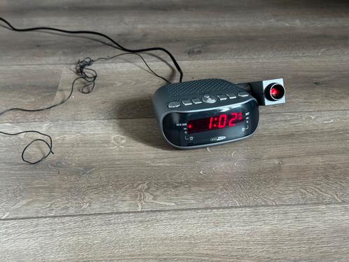 Wekkerradio (incl. plafondprojector), Witgoed en Apparatuur, Wekkers, Gebruikt, Digitaal, Ophalen of Verzenden