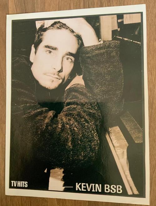 TV hits poster Kevin Richardson (Backstreet Boys), Verzamelen, Posters, Gebruikt, Muziek, A4 of kleiner, Rechthoekig Staand, Verzenden