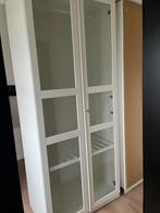 IKEA PAX kast – 3 hanggedeeltes + prachtige glazen deuren, Huis en Inrichting, Ophalen, 200 cm of meer, 50 tot 100 cm, Zo goed als nieuw