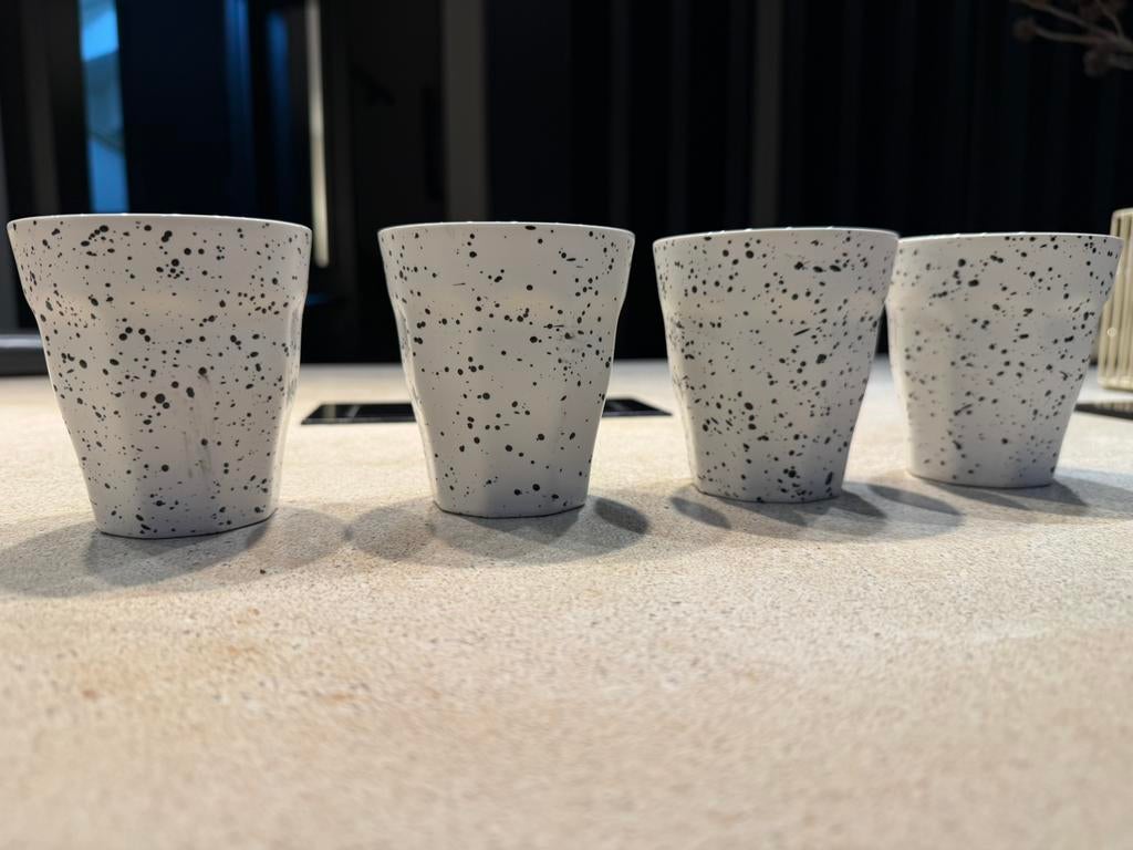 Keramische koffie kopjes/bekers, Ophalen, Zo goed als nieuw