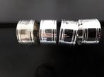 Vier servetringen verzilverd / 4 napkinrings silverplated, Verzenden, Zo goed als nieuw