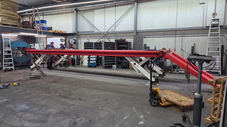 Koni Skylift 25 Ton Hefbrug Vrachtwagen truck schaarhefbrug, Auto diversen, Autogereedschap, Ophalen