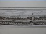 gravure Blaricum Gooiland vanuit Tafelberg H. Spilman 1743, Antiek en Kunst, Verzenden