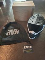 Nieuw in doos Raven evo airborne helm zwart met wit maat xs, XS, Kinderen, Offroadhelm, Ophalen of Verzenden