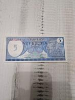 Surinaamse 5 Gulden Biljet - 1982 UNC, Ophalen of Verzenden, Zuid-Amerika, Los biljet