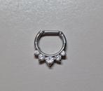 Septum piercing, Sieraden, Tassen en Uiterlijk, Piercings, Ophalen of Verzenden, Zo goed als nieuw, Staal, Neuspiercing