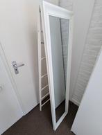 Staande vintage spiegel wit 40x160 cm. Als nieuw, Huis en Inrichting, Ophalen, Minder dan 50 cm, Zo goed als nieuw, 150 tot 200 cm