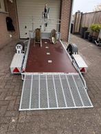 motoraanhangwagen inklapbaar ( Carrymate type DG 125), Auto diversen, Aanhangers en Bagagewagens, Ophalen, Zo goed als nieuw