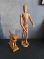 Houten teken voorbeelden, Antiek en Kunst, Ophalen of Verzenden