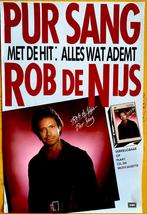 Rob de Nijs. Pur Sang. Promo Poster Pur S, Ophalen of Verzenden, Zo goed als nieuw, Poster, Artwork of Schilderij