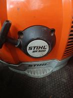 Stihl BR 500 Rugblazer - Benzine, Tuin en Terras, Bladblazers, Ophalen, Gebruikt, Ruggedragen, Stihl