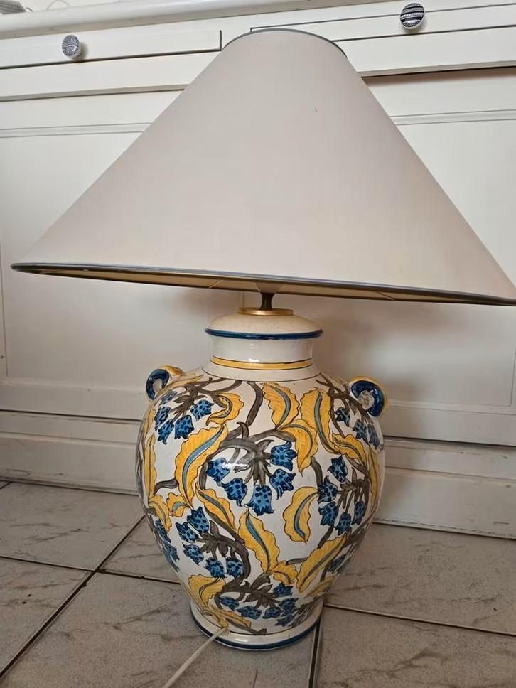 keramieke lampen, Huis en Inrichting, Lampen | Tafellampen, Zo goed als nieuw, Minder dan 50 cm, Ophalen